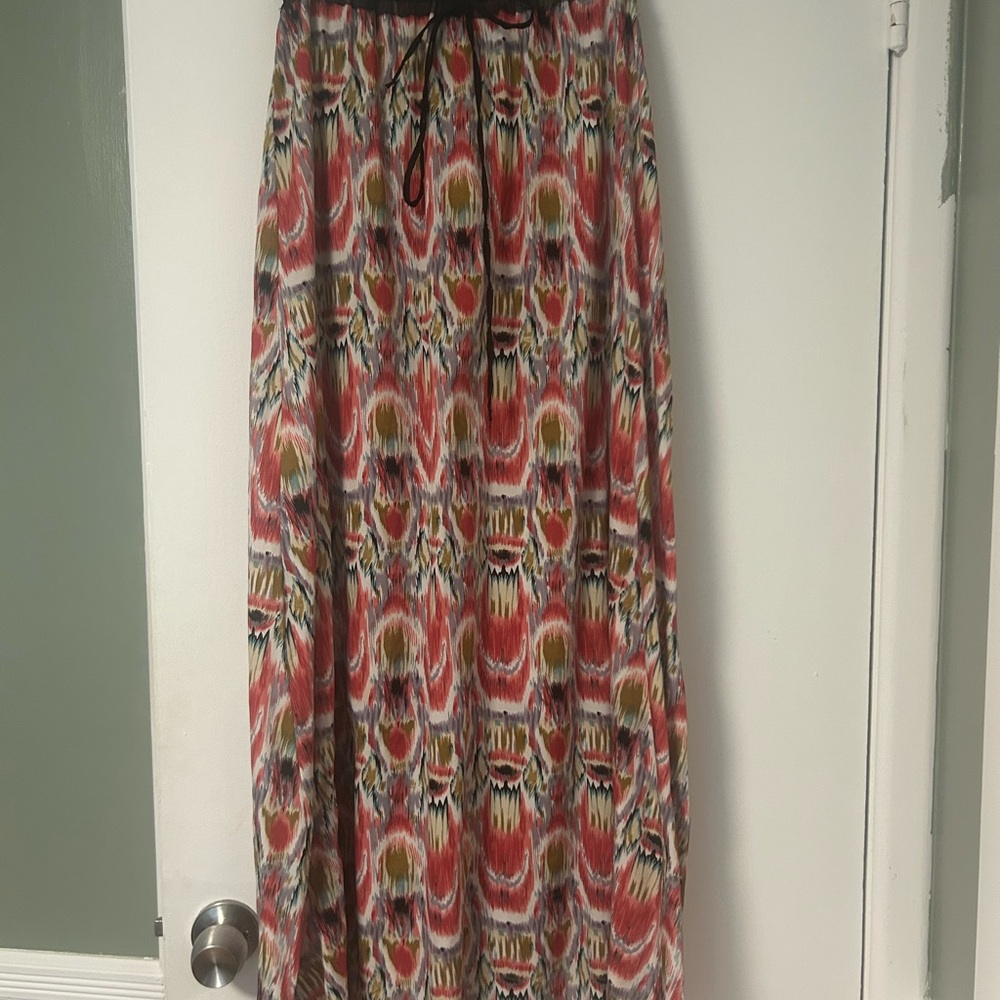 Multicolor Maxi Skirt